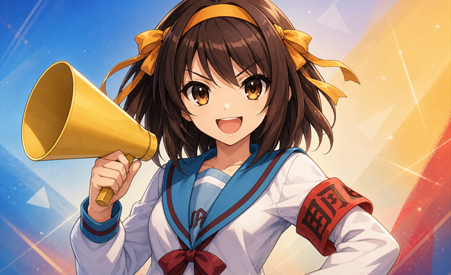 涼宮ハルヒの人物画像